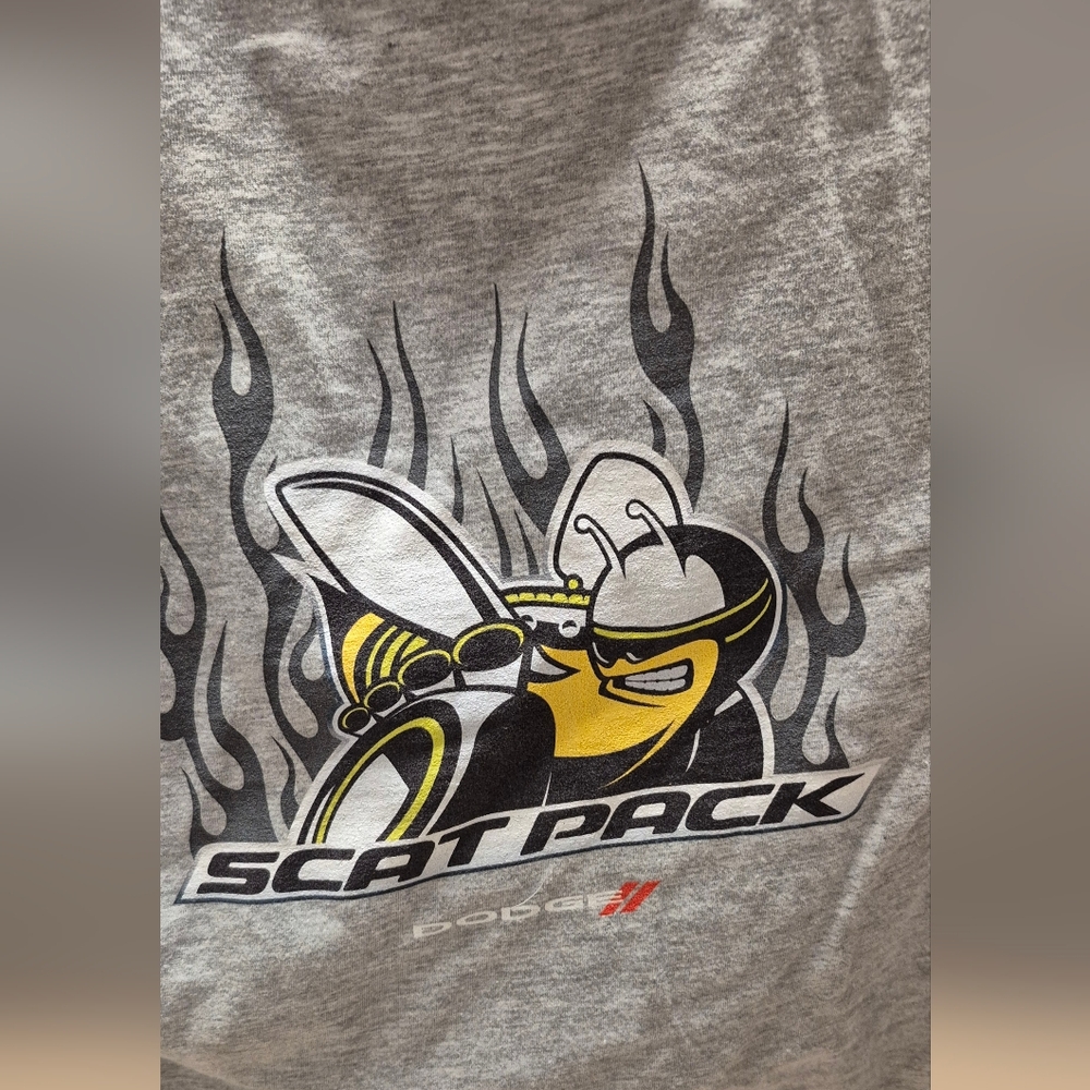 Dodge Scat Pack Gray T-Shirt, NWT